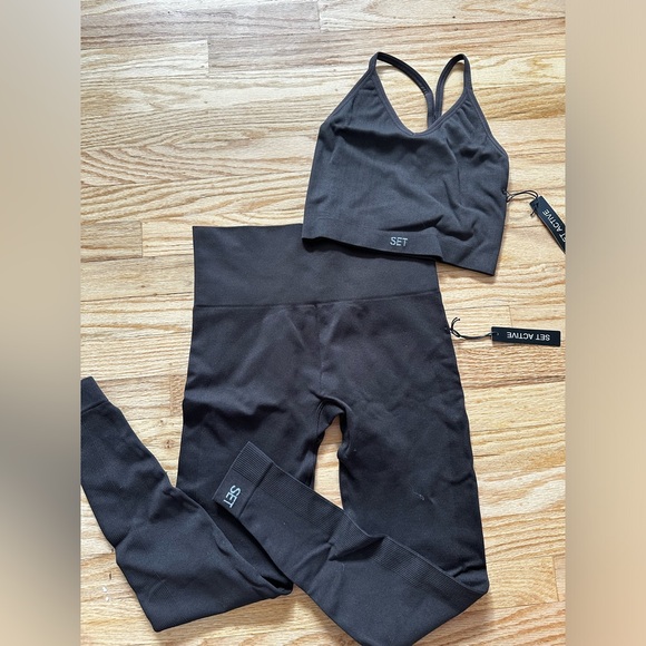 SETACTIVE ONYX BLACK WORKOUT SET